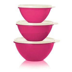 Tupperware Vintage Classic Wonderlier Bowl 3pc Set